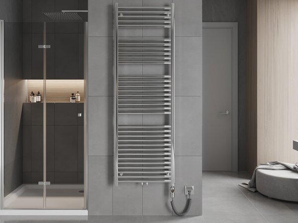 Mexen Hades, elektrické vykurovacie teleso 1800 x 600 mm, 900 W, chrómová, W104-1800-600-2900-01