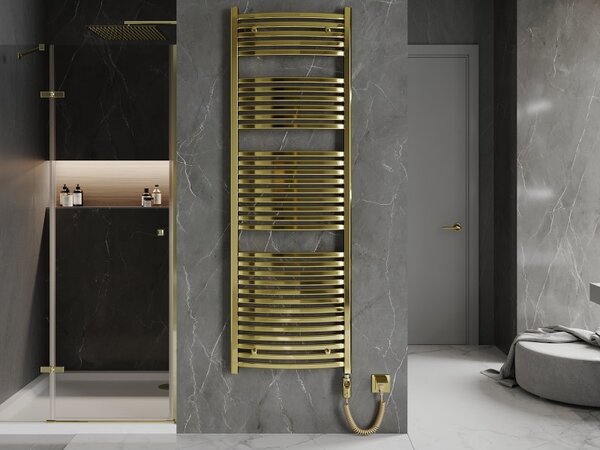 Mexen Helios, elektrické vykurovacie teleso 1800 x 600 mm, 900 W, zlatá lesklá, W103-1800-600-2900-50