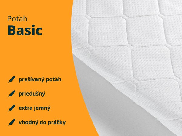 Pružinový matrac s kokosom Bonellio 80x200 - poťah Basic