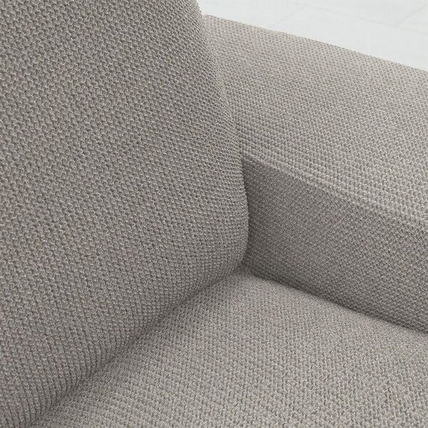 Super strečové poťahy HARMONIA svetlošedá kreslo (š. 70 - 110 cm)