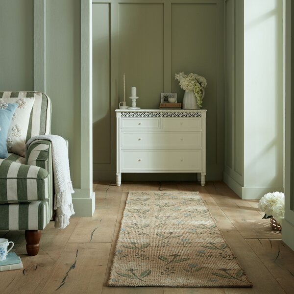 Flair Rugs , Behúň Nadya Arriana Floral Natural, 60x230, béžová, obývacia izba