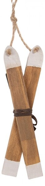 Pendant 5x2x15 Cm Brown Wood - 5*2*15 cm - Clayre & Eef