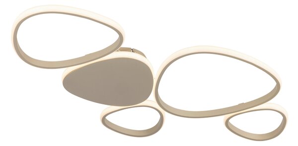 STROPNÉ LED SVIETIDLO, 90,5/52/4 cm Novel - Online Only bytové doplnky, Online Only