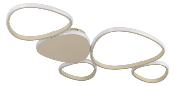 STROPNÉ LED SVIETIDLO, 90,5/52/4 cm Novel - Online Only bytové doplnky, Online Only
