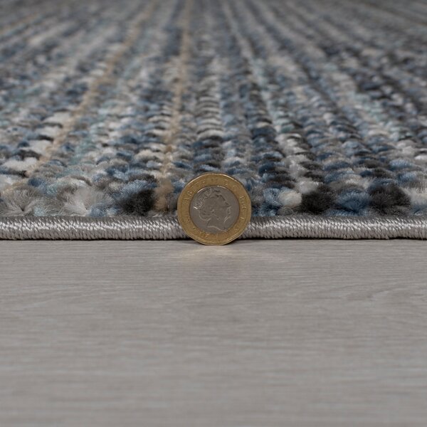 Flair Rugs, Behúň Santiago Camino Blue, 60x230, modrá, obývacia izba