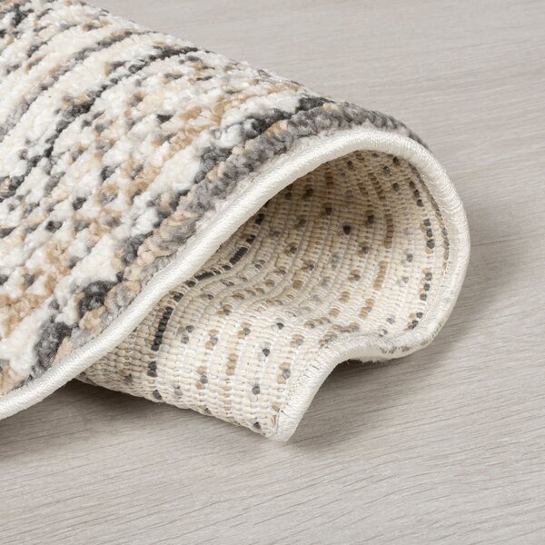 Flair Rugs , Kusový koberec Santiago Camino Natural kruh, 160x160 (priemer) kruh, béžová, obývacia izba