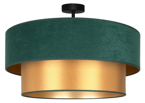 Stropné Lampa Duolla, Dorina, Zelená, Kuchyňa, Tkanina / Textil, Pre mladých