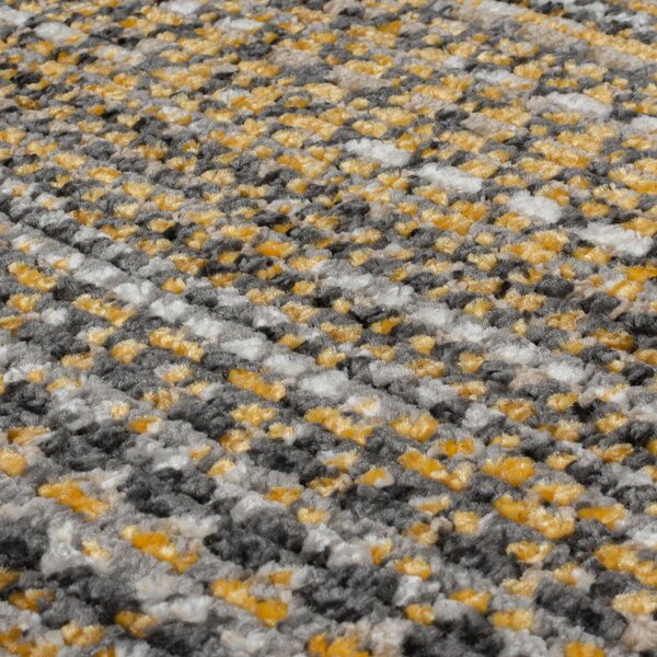 Flair Rugs , Kusový koberec Santiago Camino Yellow, 120x160, žltá, obývacia izba