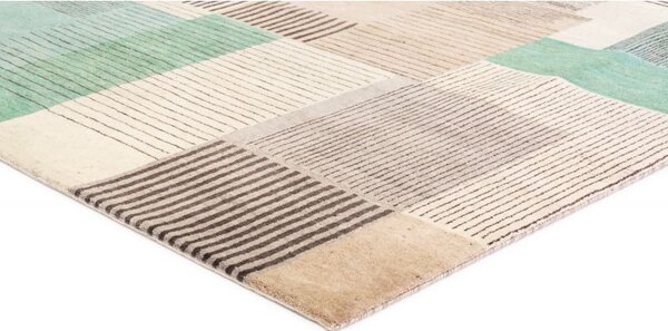Koberec z vlny a prírodných materiálov Anna 1409 Bežová 1,70 x 2,40 m
