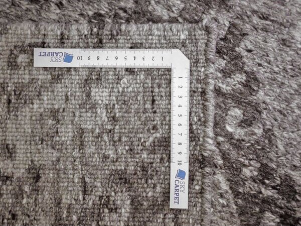 Koberec z vlny a prírodných materiálov Sara Šedá 1,40 x 2,00 m