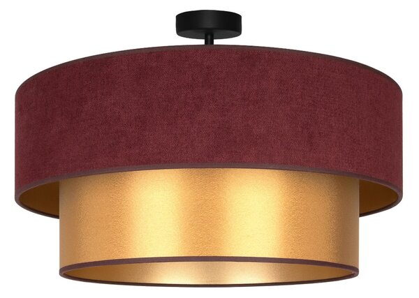 Stropné Lampa Duolla, Dorina, Červená, Kuchyňa, Tkanina / Textil, Pre mladých