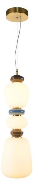 ITALUX PND-94981V-3A-GD - LED luster na lanku EVANS LED/19W/230V 3000K zlatá