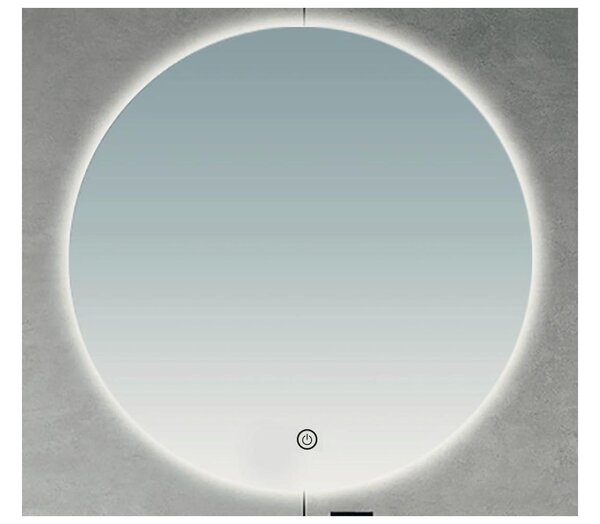 Brilagi - Kúpeľňové zrkadlo LUNA LED/32W/230V pr. 100 cm IP44 CRI 90 stmievateľné +CCT