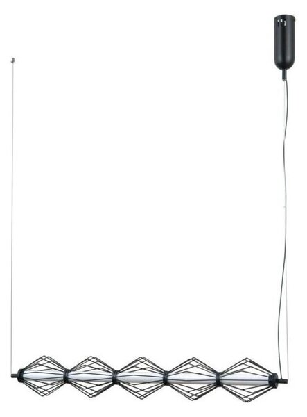 ITALUX PND-34403-5-BK - LED luster na lankách SEVILLA LED/25W/230V 3000K čierna