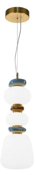 ITALUX PND-94981V-3B-GD - LED luster na lane EVANS LED/15W/230V 3000K zlatý