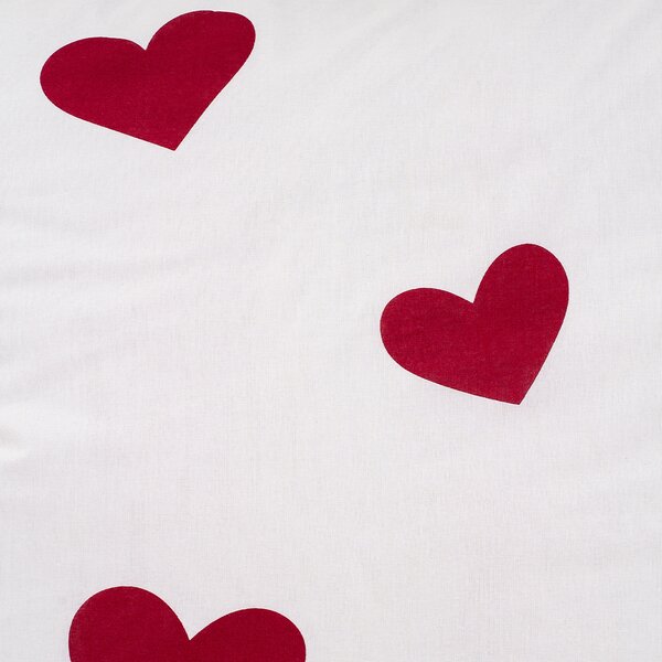 4Home Bavlnené obliečky Red Hearts, 160 x 200 cm, 70 x 80 cm