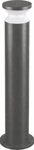 Ideal Lux - Vonkajšie svietidlo TORRE 1xE27/15W/230V 80 cm IP65 antracit