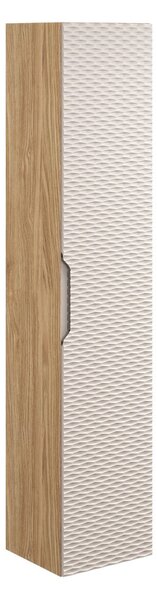 Vysoká skrinka do kúpeľne OCEAN Beige 80-01-1D