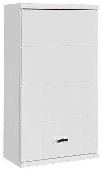 ZÁVESNÁ SKRINKA, biela s vysokým leskom, biela, 38/71/23 cm Xora - Kúpeľňové skrinky
