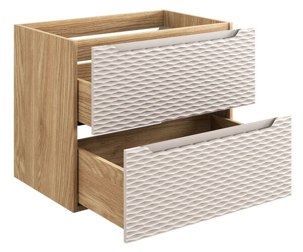Skrinka pod umývadlo OCEAN Beige 82-70-2S | 70 cm