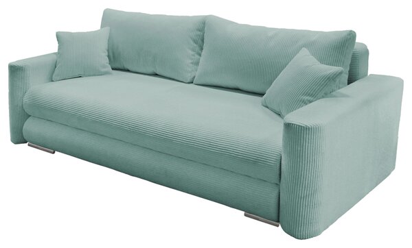 ROZKLADACIA POHOVKA, textil, svetlomodrá MID.YOU - Sedačky, Online Only
