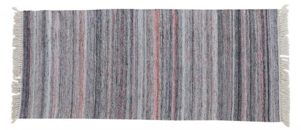Zátažový obojstranný koberec Summertime svetlo šedý 0,80 x 1,75 m