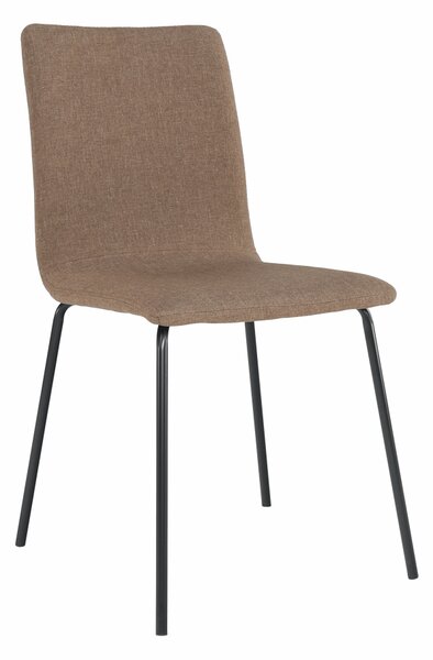 Jedálenská stolička, hnedá/čierna, RENITA