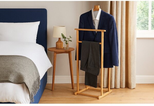 Bambusový nemý sluha v prírodnej farbe Aimo – Essentials