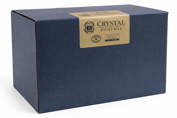 Crystal Bohemia DIAMOND sada cukornička, mlíčenka