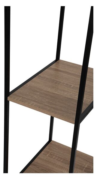 Čierna oceľová predsieňová zostava 90x170x40 cm Aris – Essentials