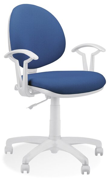 SMART WHITE GTS kancelárska stolička + opierky GTP27 fix
