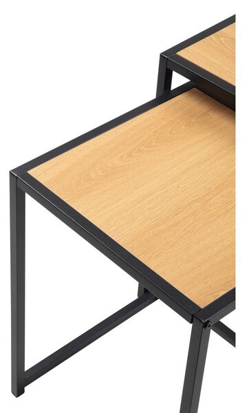 Odkladacie stolíky v súprave 2 ks v dekore duba 38x38 cm Noah – Essentials