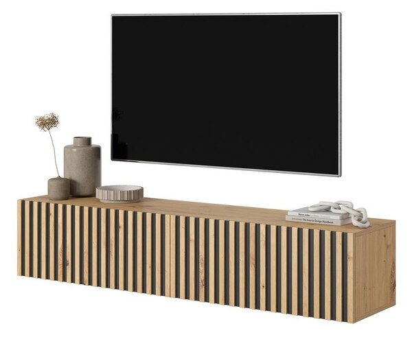 NovýNábytok.sk TV skrinka/stolík Tenessie 138 (dub artisan). Akcia -10%. Vlastná spoľahlivá doprava až k Vám domov. 1098791