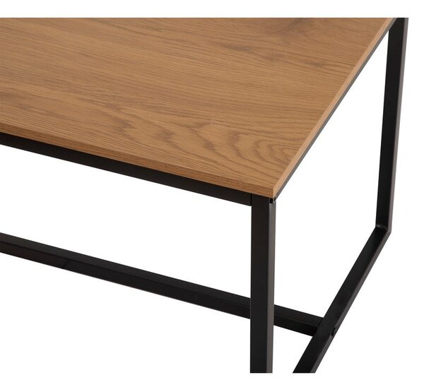 Konferenčný stolík v dekore duba v prírodnej farbe 47x90 cm Norden – Essentials