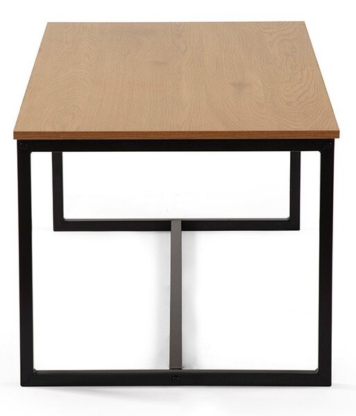 Konferenčný stolík v dekore duba v prírodnej farbe 47x90 cm Norden – Essentials