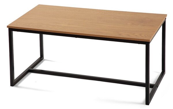 Konferenčný stolík v dekore duba v prírodnej farbe 47x90 cm Norden – Essentials