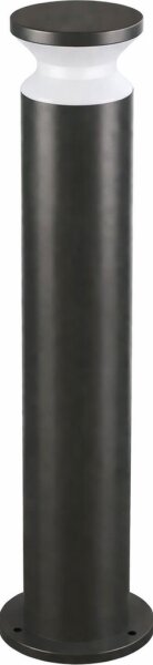 Ideal Lux - Vonkajšia lampa TORRE 1xE27/15W/230V 80 cm IP65 čierna