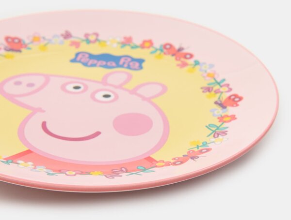 Sinsay - Keramický tanier s potlačou Peppa Pig - viacfarebná