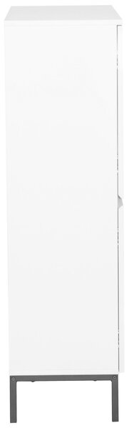 VYSOKÁ KOMODA, biela, 100/122/35 cm Hom`in - Online Only drobný nábytok, Online Only