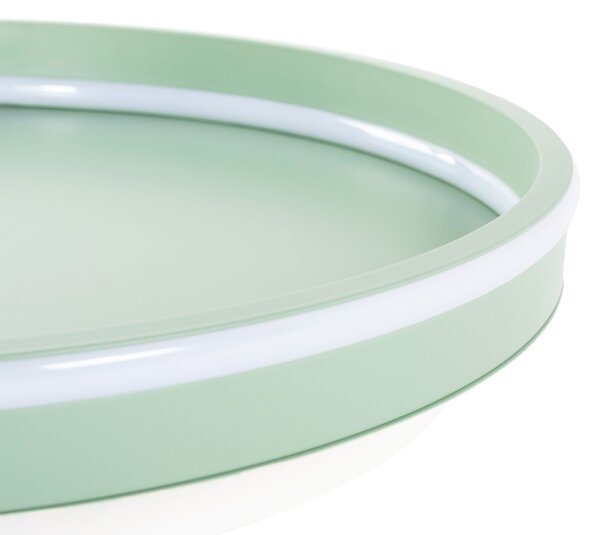 Toolight Toolight, LED stropné svietidlo 40cm, 4000 lm, 22W, 4000K, APP1463, zelená, OSW-08641