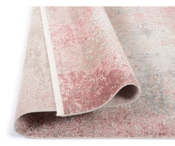Moderný abstraktný koberec Top Sabina 923 creme rosa 1,60 x 2,30 m