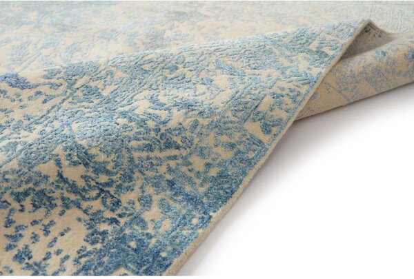 Luxusný moderný koberec Nepal Empire HT Blau 1,40 x 2,00 m