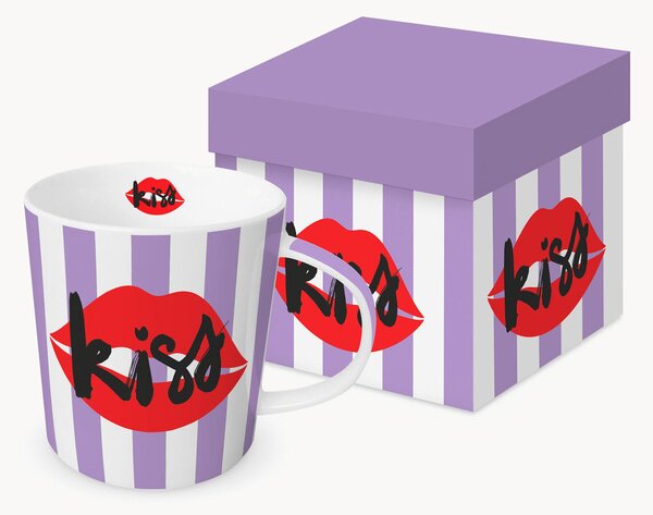 Hrnček z nového kostného porcelánu Kiss