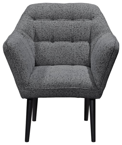 KRESLO, textil, antracitová MID.YOU - Online Only obývacie izby, Online Only