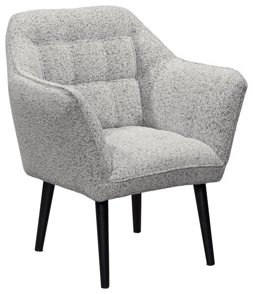KRESLO, textil, svetlosivá MID.YOU - Online Only obývacie izby, Online Only