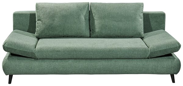 ROZKLADACIA POHOVKA, textil, kompozitné drevo, zelená MID.YOU - Sedačky, Online Only