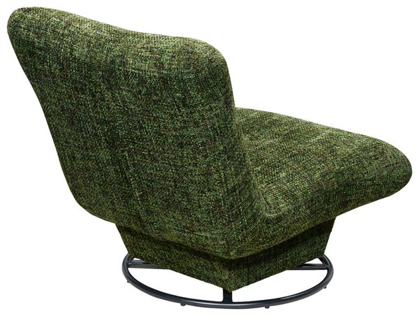 KRESLO, textil, tmavozelená MID.YOU - Online Only obývacie izby, Online Only