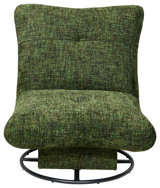 KRESLO, textil, tmavozelená MID.YOU - Online Only obývacie izby, Online Only