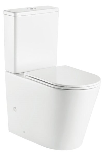 Mereo Mereo, WC kombi, vyvýšené, vario odpad, kapotované, Smart Flush RIMLESS, keramické, vr. sedátka, MER-VSD92T1