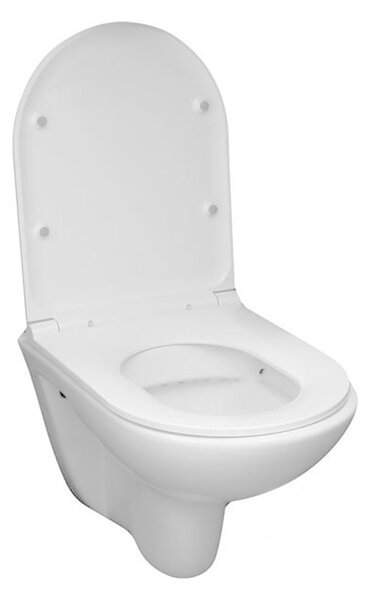 Mereo Mereo, WC závesné, RIMLESS, 530x355x360, keramické, vr. sedátka CSS124, MER-VSD81S2